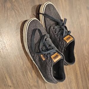 Vans Men's Black Canvas Sneakers